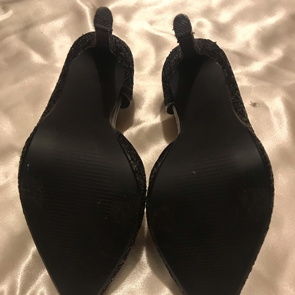 Black sparkly heels - Picture 5 of 5